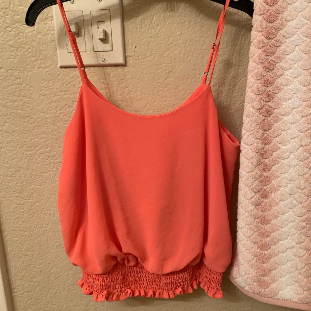 Peach tank top